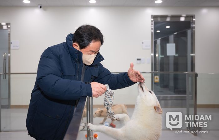 설 명절 ‘빈틈없는 민생 행보’…주광덕 남양주시장, 동물보호센터 등 현장 점검