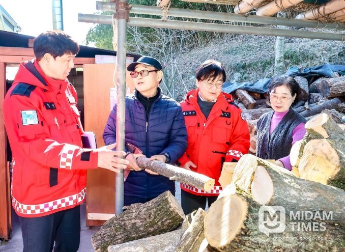 함안부군수, 읍면 순시 산불예방 점검