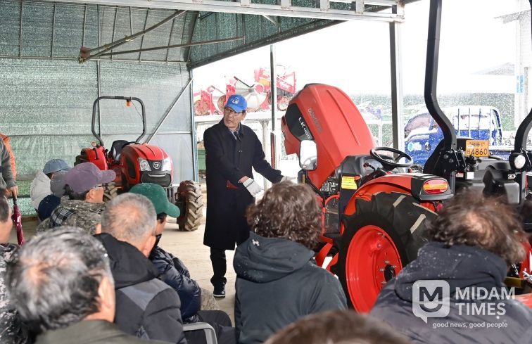 청송군, 임대농기계 교육으로 안전영농 기반 다진다