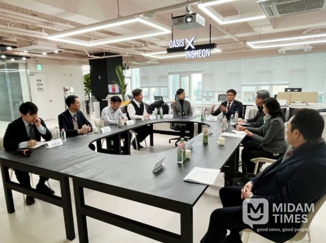 함양군 몬드리안 에이아이(AI) 본사 방문