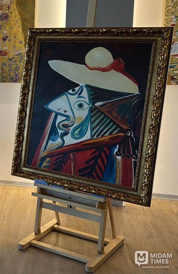 피카소, 피카도르의 흉상 (사진제공=K trendy NEWS)