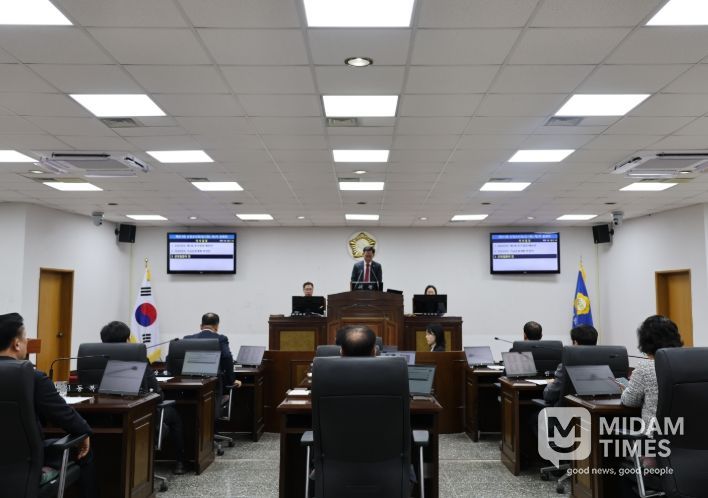 제311회 산청군의회 임시회 폐회