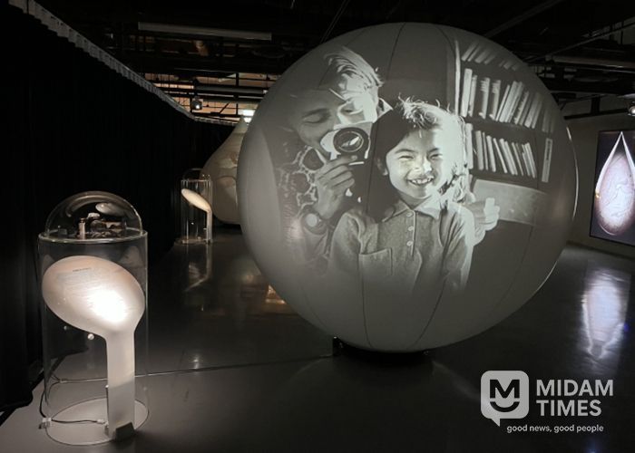 지난해 10월 아람미술관에서 열린 ‘빛의 공간 환상을 비추다 시즌3’