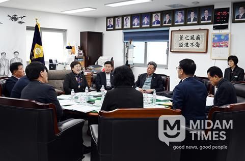 남해군의회 3월 정례 의원간담회