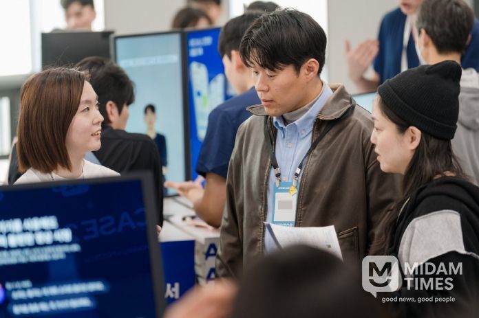 지난해 11월 Apple 디벨로퍼 아카데미 4기 쇼케이스 현장