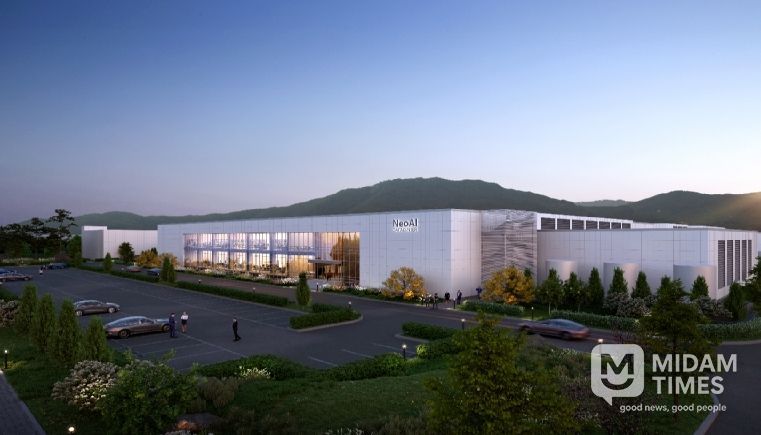 글로벌 AI데이터센터 조감도.