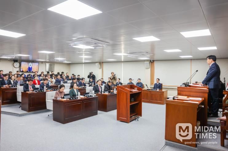 영주시의회, 제299회 임시회 개회