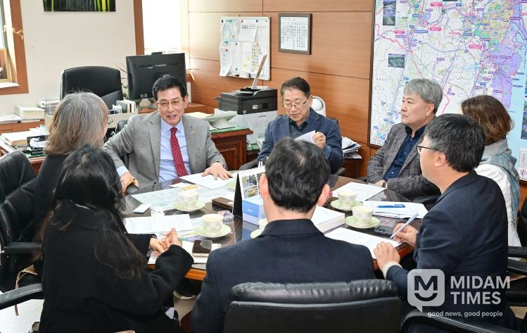 홍유준 문화복지환경위원장, 사회복지법인 노인의료복지시설 종사자 처우 개선 간담회