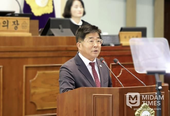 제318회 함안군의회 임시회 황철용 의원 5분 자유발언