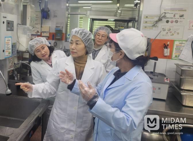 청도교육지원청, 신학기 대비 학교급식 위생점검 실시