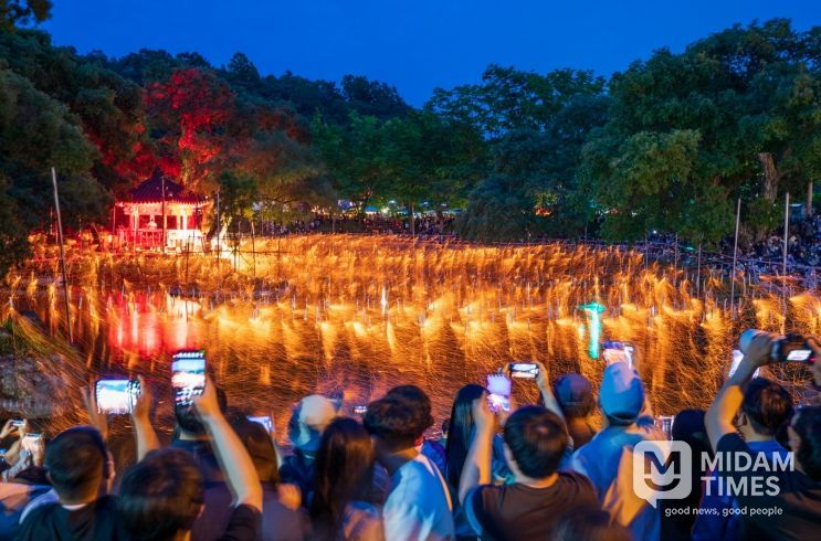 함안군, 제33회 함안낙화놀이 공개행사 개최_함안낙화놀이 공개행사 현장사진