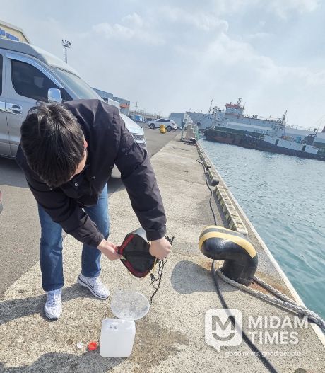 동해안 해수 중 병원성 비브리오균 분포조사