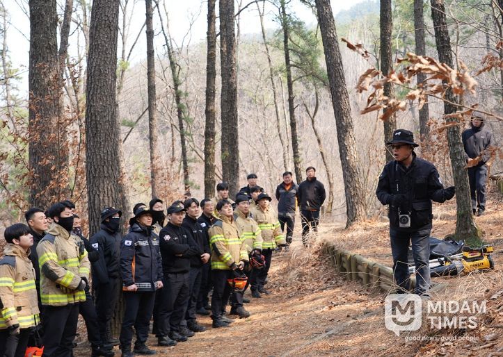 봄철 산불 대비 산불진화 역량강화 교육훈련