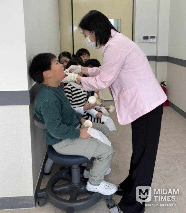 김천시, 읍·면 지역 어린이 충치 예방 사업
