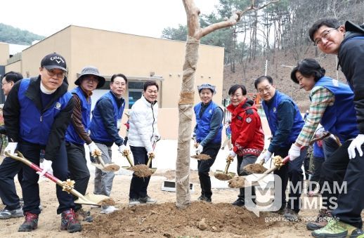 바르게살기운동 경상남도협의회 나무심기 행사