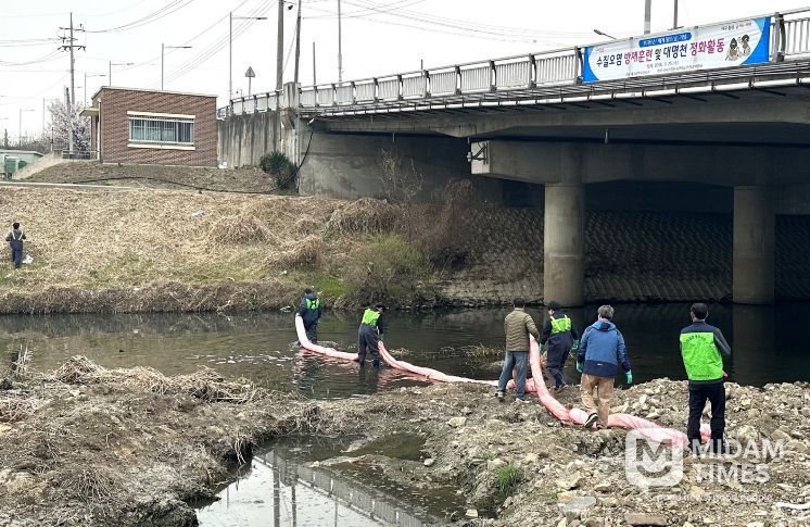 달서구,‘세계 물의 날’맞아 수질방제훈련·하천 정화활동 실시