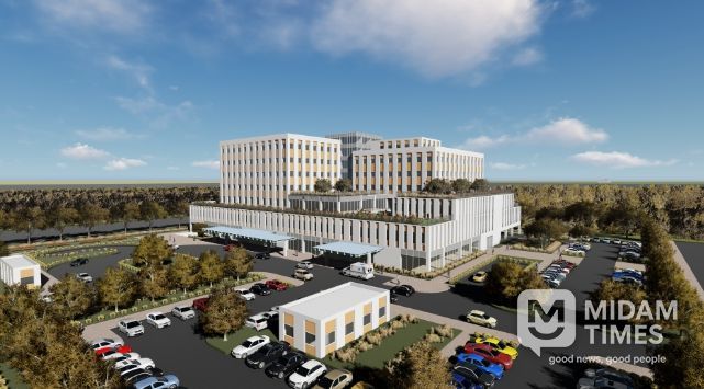 거창 적십자병원 조감도