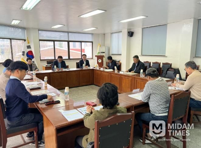 지난 1일 개최된 친환경 임산물 인증 확대를 위한 현장 간담회