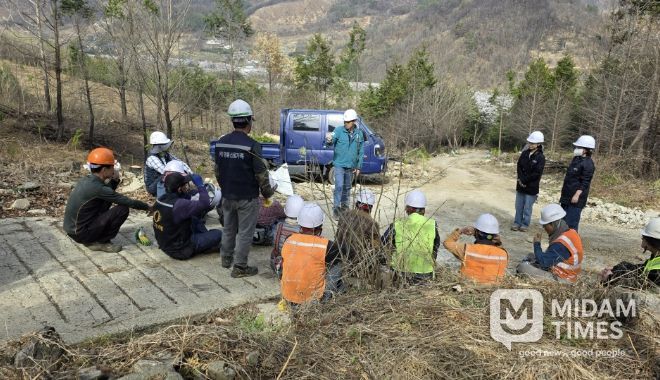 산청군, 조림사업 안전 점검 실시