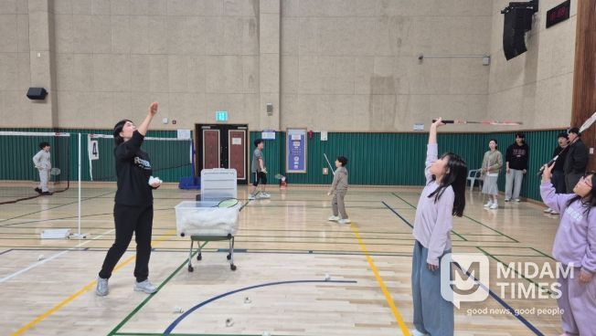 장유지역아동센터 연계 무료 배드민턴 교실