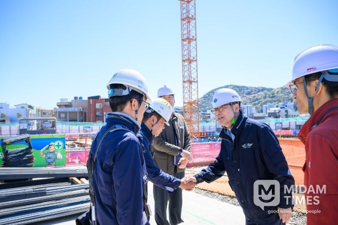 , 청사 신축사업 현장 점검