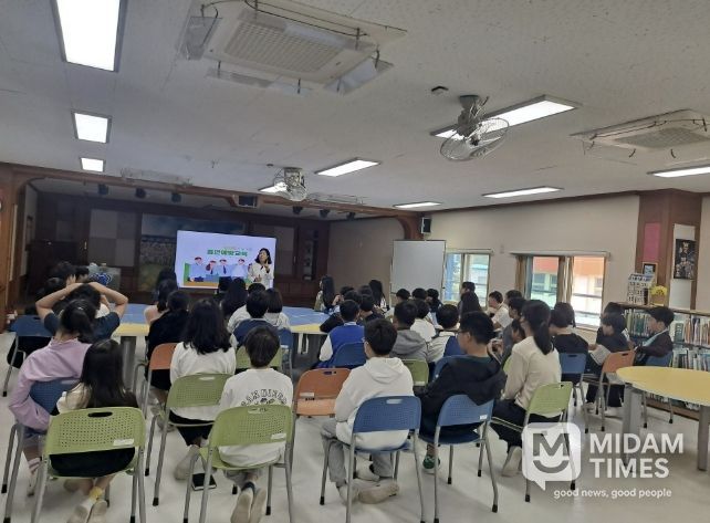 산청군, 초중고 대상 흡연 예방 교육 실시