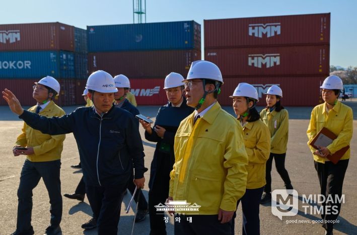 고유가 위기극복을 위한 화물운송물류업계 현장간담회(청와대)