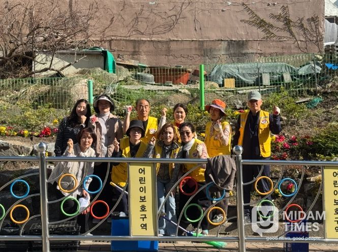 적십자봉사회, 4월 도시환경정비 활동