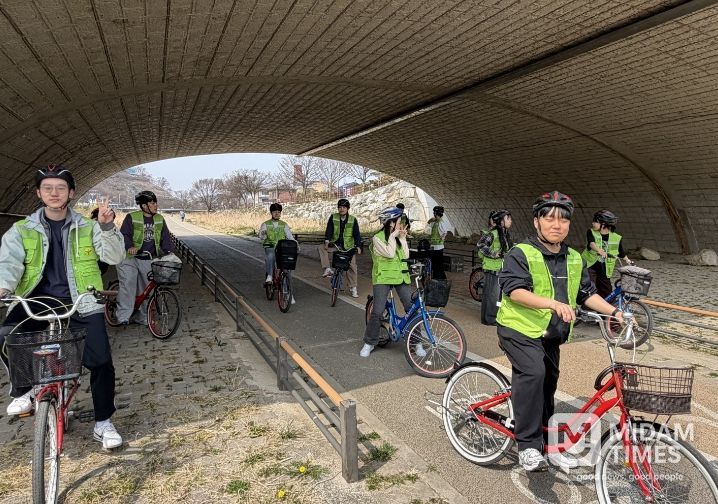 대학새마을동아리 자전거캠페인