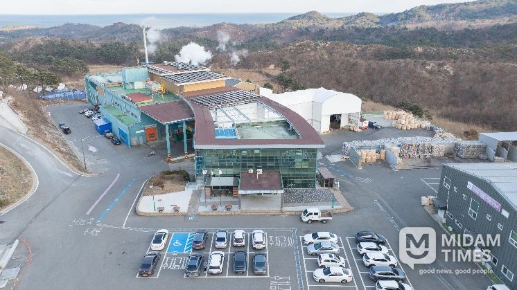 고성군 폐기물종합처리시설(죽왕면 향목리 225) 전경