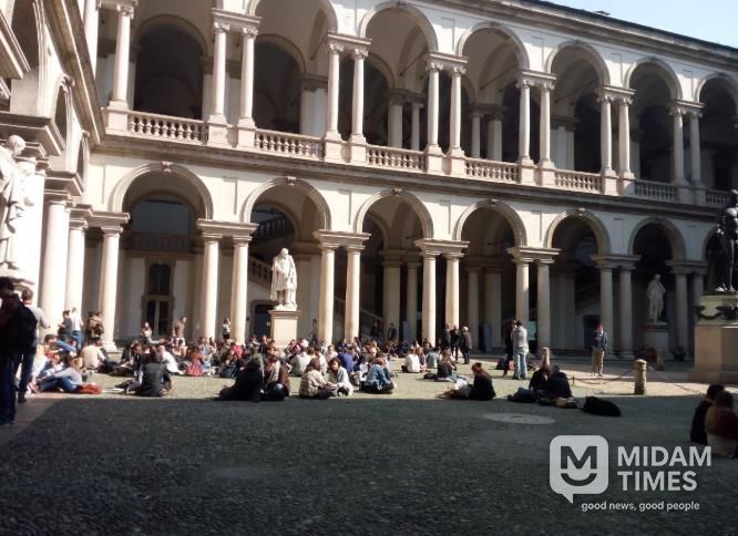 브레라 국립미술원 전경