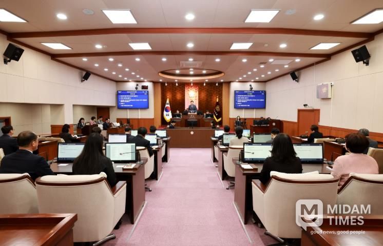 제천시의회, 제356회 임시회 개회