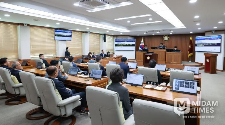 논산시의회, 제271회 임시회 개회