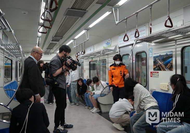 대구시민안전테마파크, 일본 MBS 방송국 특별 취재